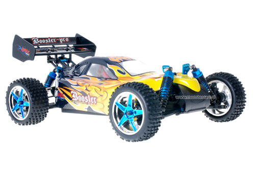 Fast 1:10 Brushless Buggy Black Flames 2.4GHz AANBIEDING!
